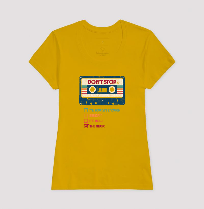 Camiseta Não Pare a Música - Imagem 11