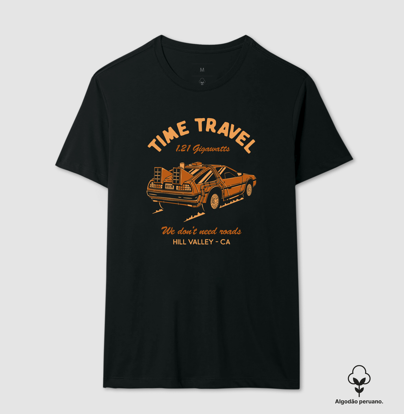 Camiseta  Retro Vintage Gigawatts - Imagem 6