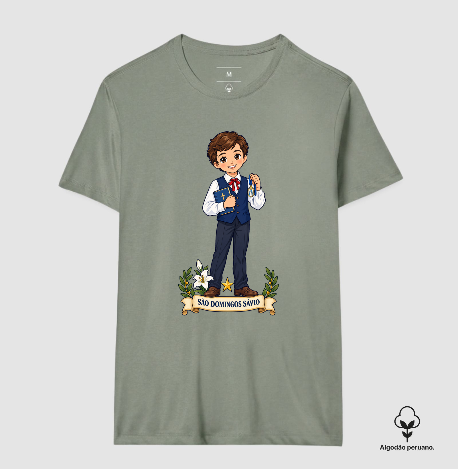 São Domingos Sávio estilo chibi - Imagem 8