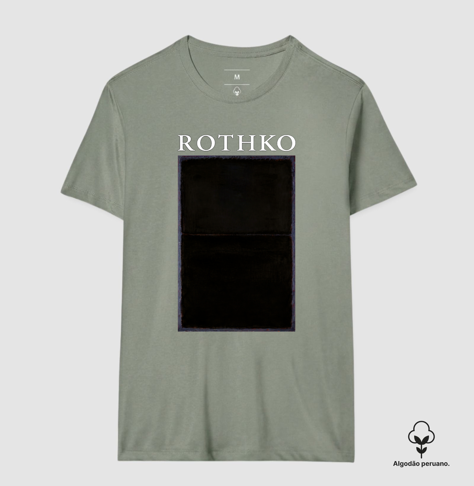 Camiseta Mark Rothko Abstrata Algodão Peruano - Imagem 6