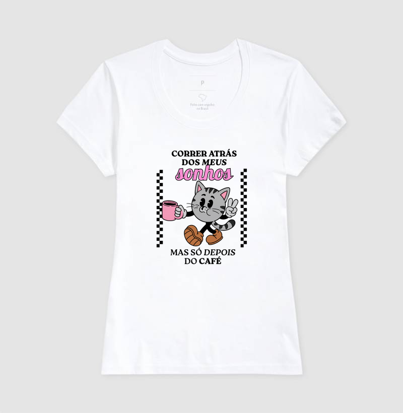Gato Vintage "Sonhos e Café" - Imagem 3