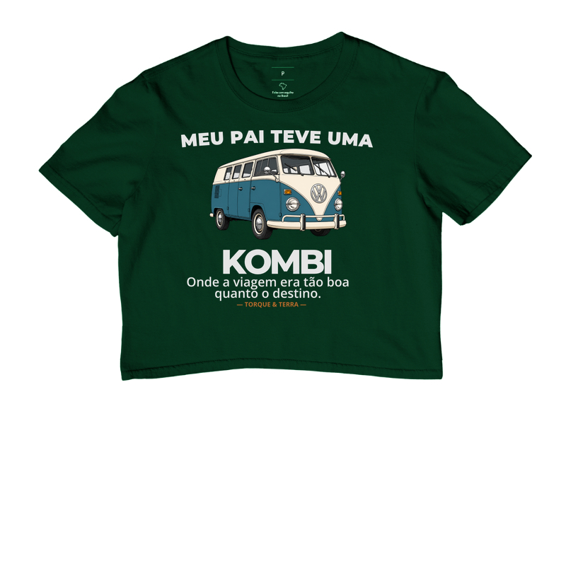 Meu pai teve uma - KOMBI - azul com branco - Imagem 5