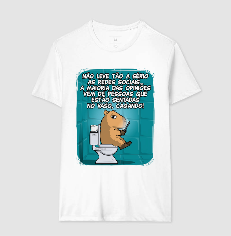 Camiseta Capivara Banheiro - Imagem 4