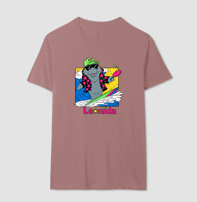 Camiseta GTA 6 Jason – Leonida Surf com Peixe Boi / Manatee - Imagem 16