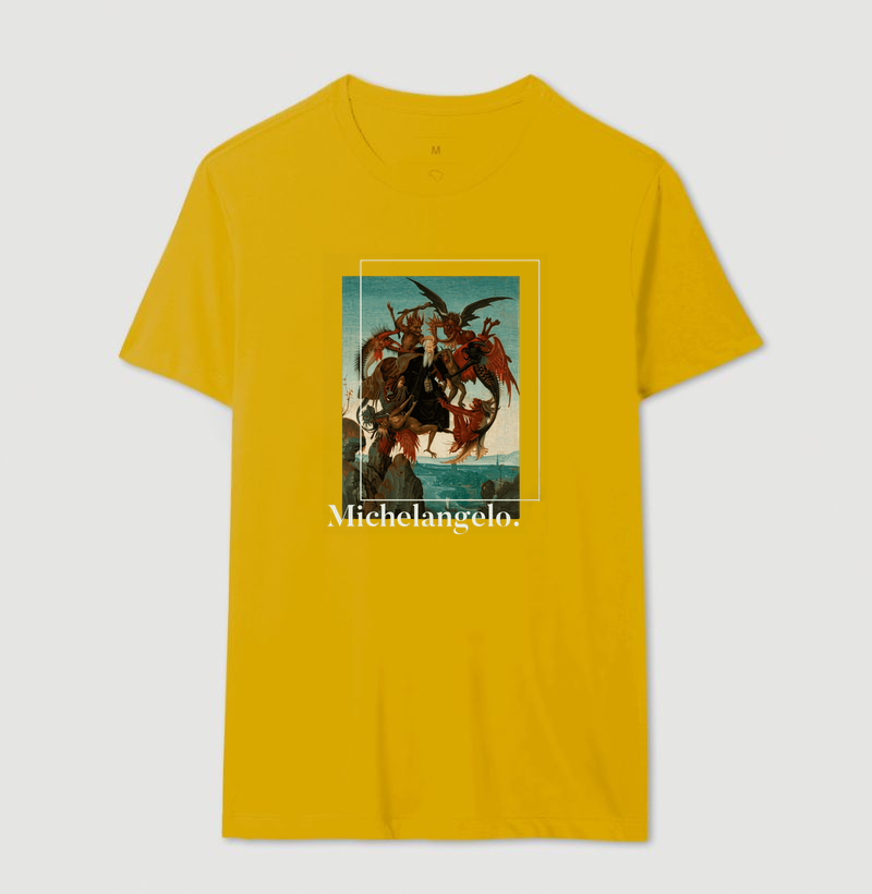 Camiseta Michelangelo Demônios  - Imagem 10