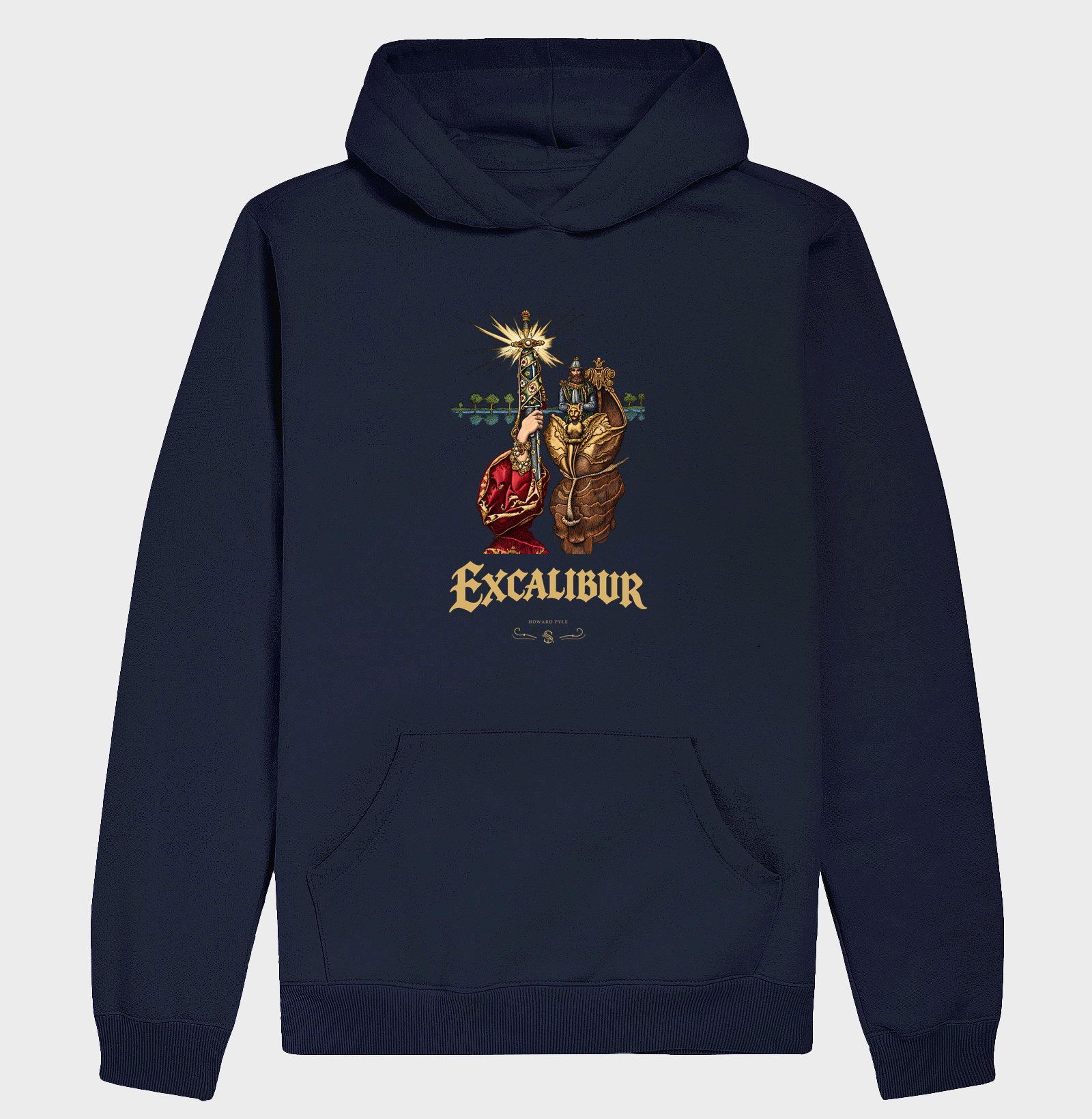 Excalibur — Howard Pyle (Hoodie) - Imagem 3