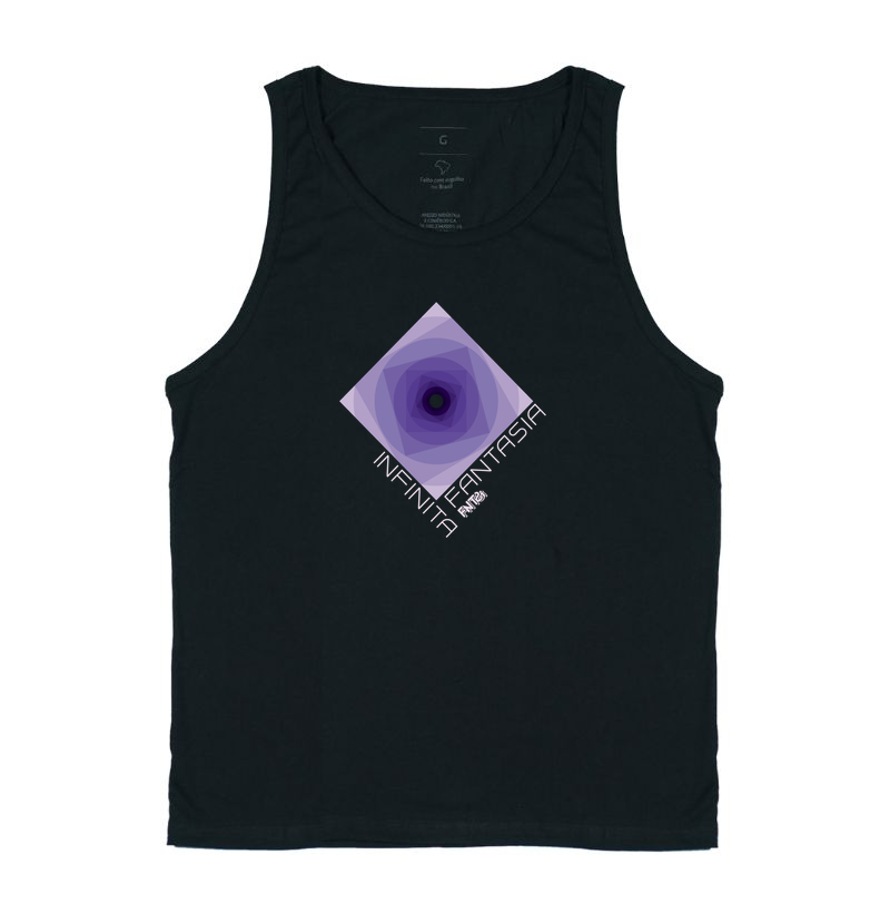 REGATA "INFINITA FANTASIA" / ROXO ESTAMPA MÉDIA