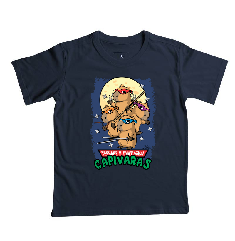 Camiseta Capivaras Ninja - Imagem 6