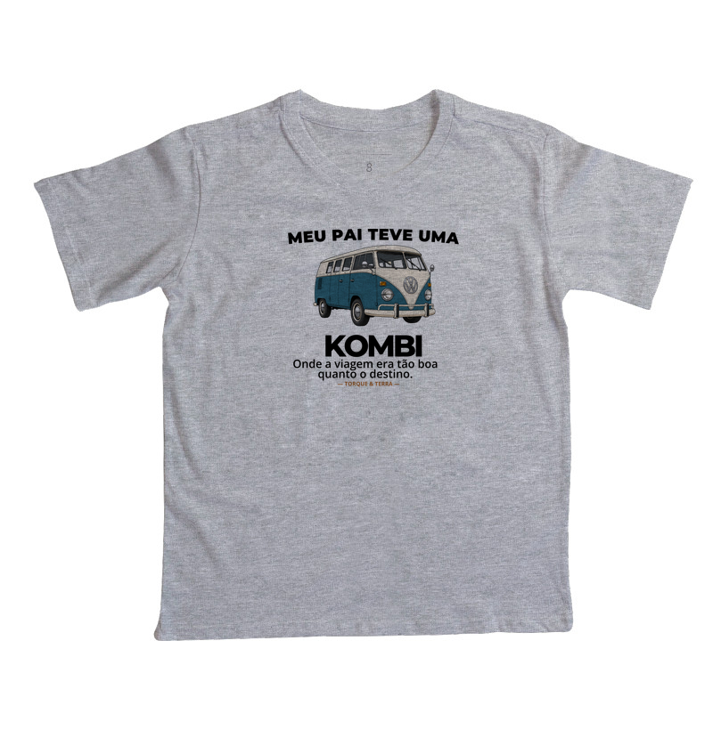 Meu pai teve uma - KOMBI - azul com branco - Imagem 3