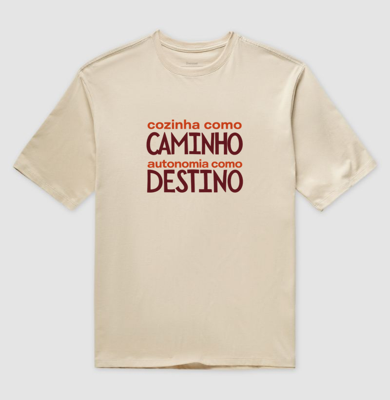 Camiseta Oversized Caminho - Imagem 3