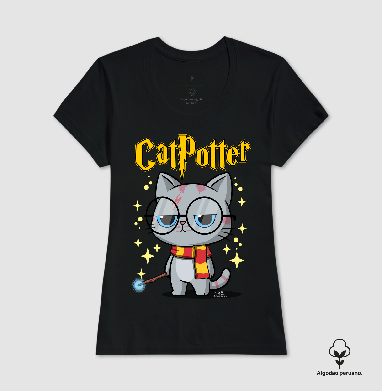 Camiseta CatPotter - Imagem 3