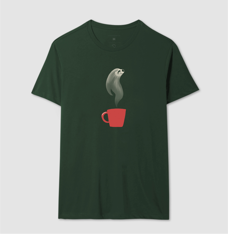 Camiseta Café Preguiça - Imagem 6