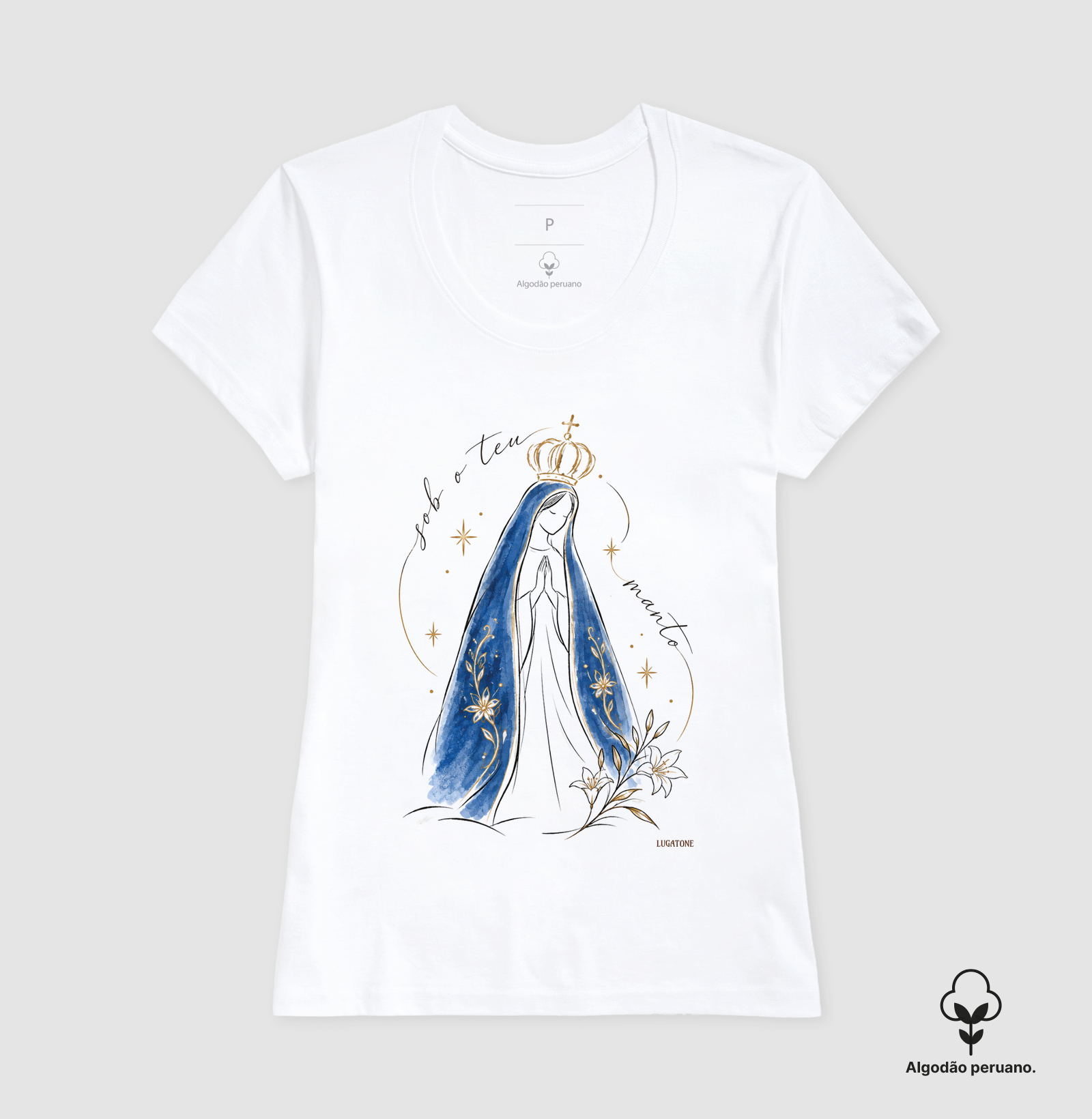 Sob o Teu Manto Aquarela - Imagem 3