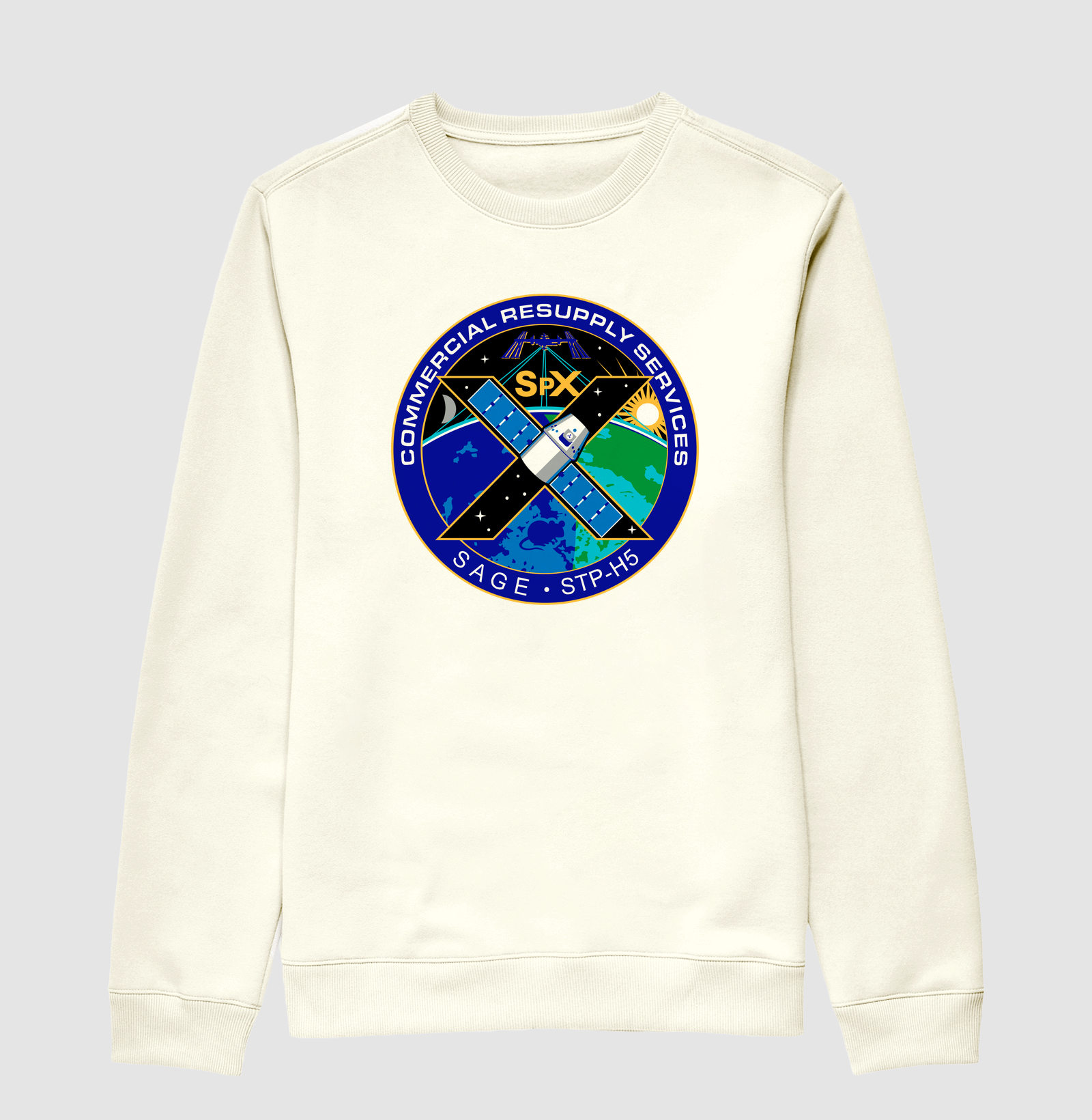 Emblema SpaceX CRS-10: Missão ISS (Coleção Odyssey) - Imagem 2