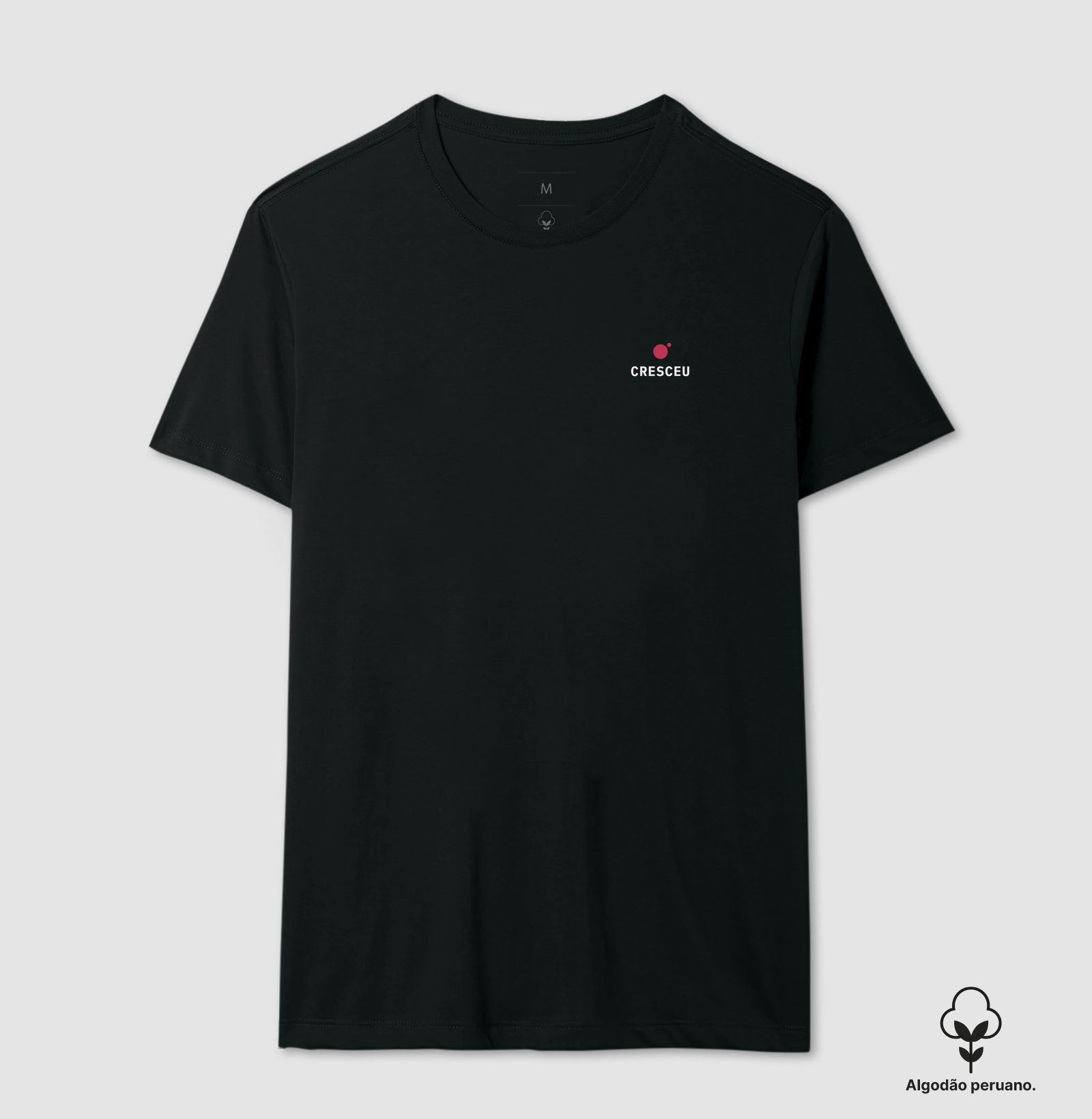 Camiseta Pima Masculina Cresceu - Imagem 5