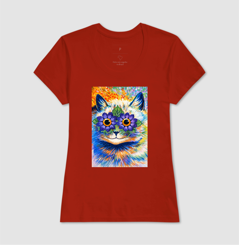 Psychedelic Flower Cat -  Louis Wain - Imagem 11