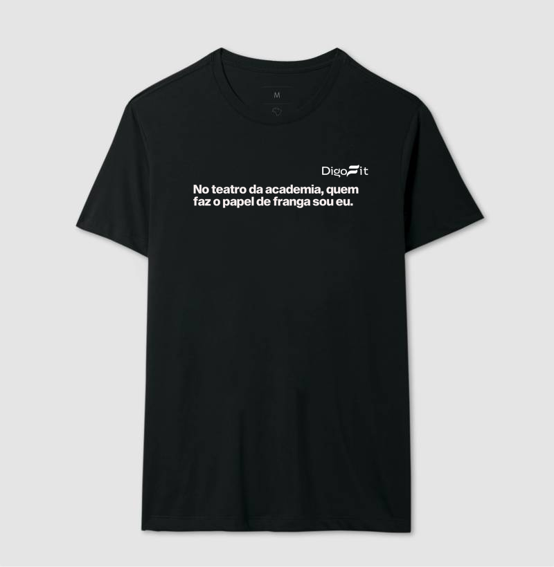 CAMISETA ACADEMIA PAPEL DE FRANGA - Imagem 2