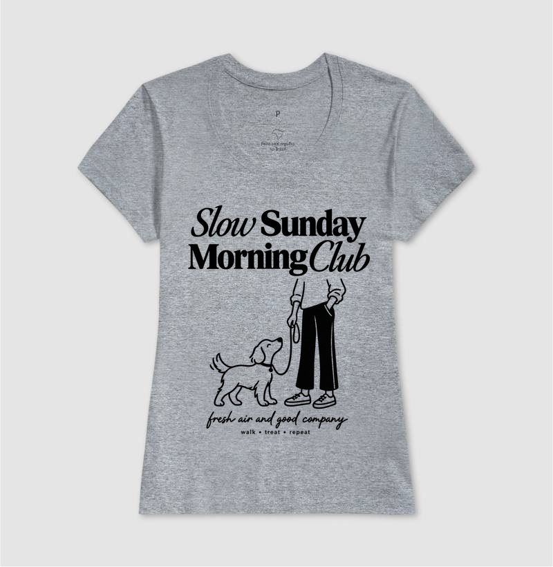 Camiseta Slow Sunday Morning Club - Imagem 9