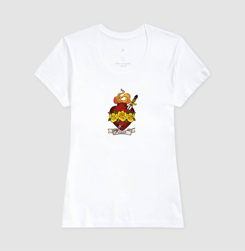Camiseta Imaculado Coração de Maria - Parceria com ator Juliano Cazarré - Imagem 5