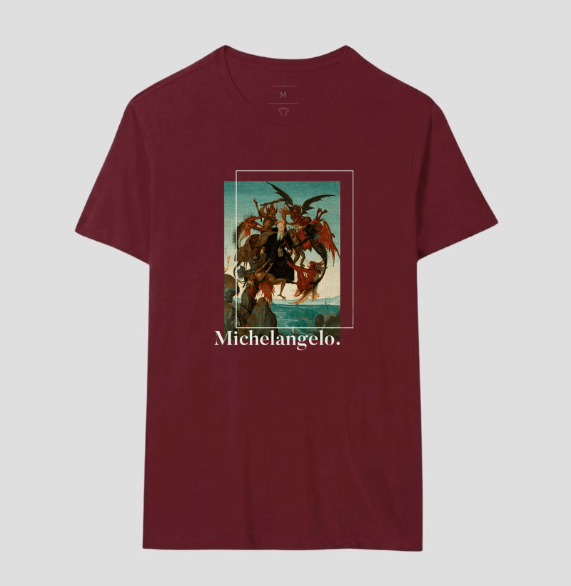 Camiseta Michelangelo Demônios  - Imagem 14