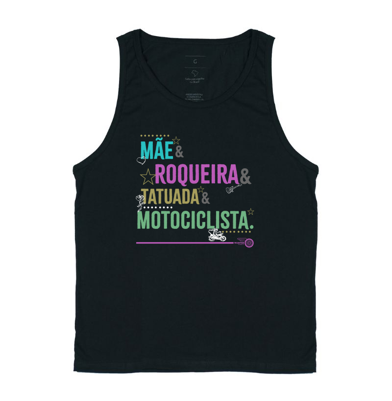 Mãe, Roqueira, Tatuada, Motociclista - Color - Imagem 3