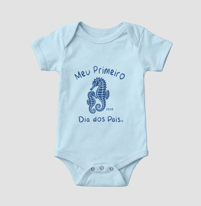 Meu primeiro Dia dos Pais - Cavalo Marinho [Body] - Imagem 4