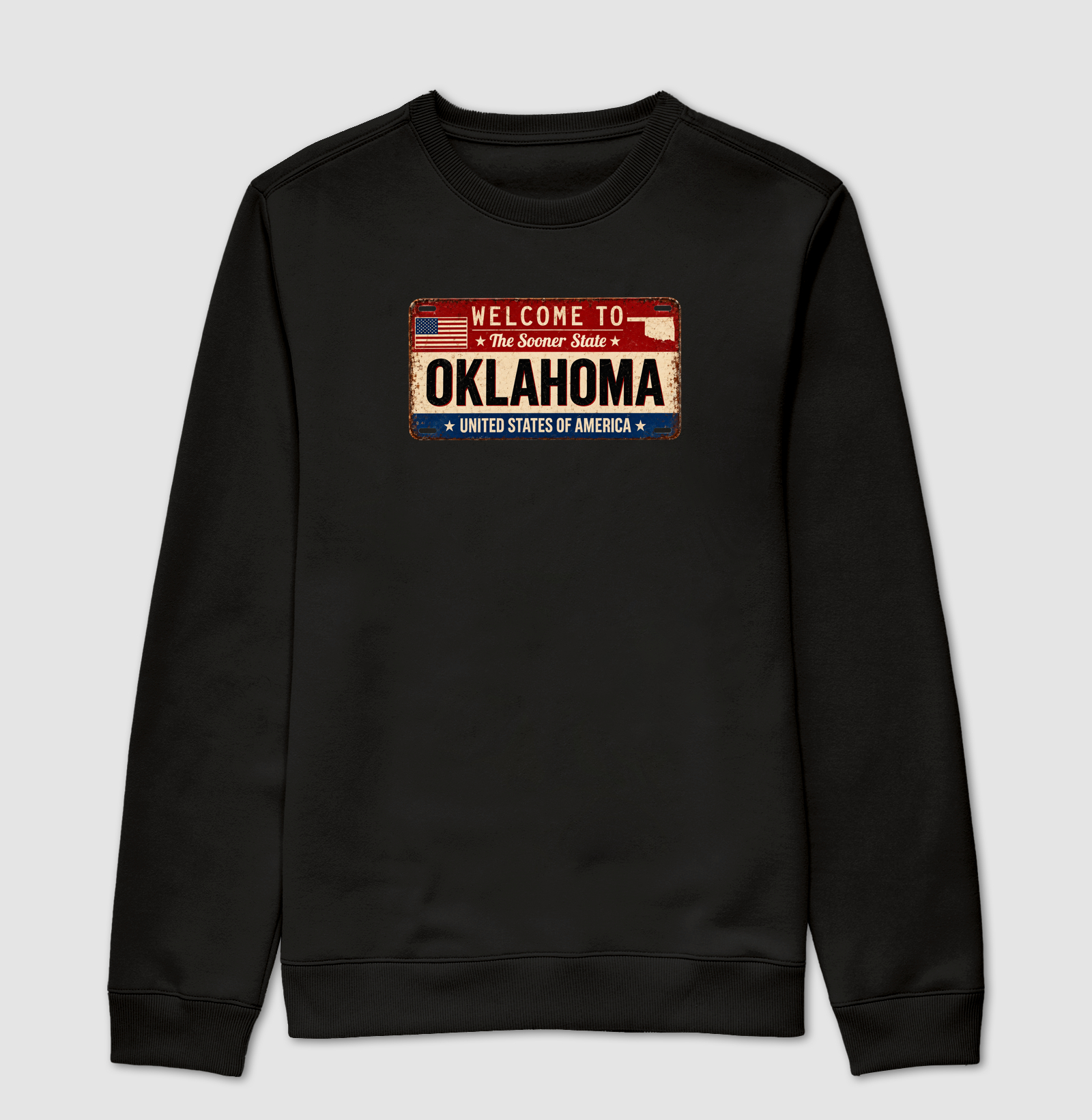 Oklahoma (placa envelhecida) - Imagem 4