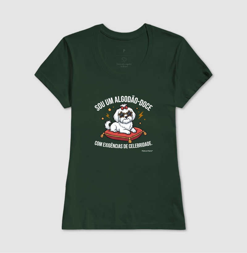 CAMISETA MALTÊS ALGODÃO-DOCE - Imagem 13