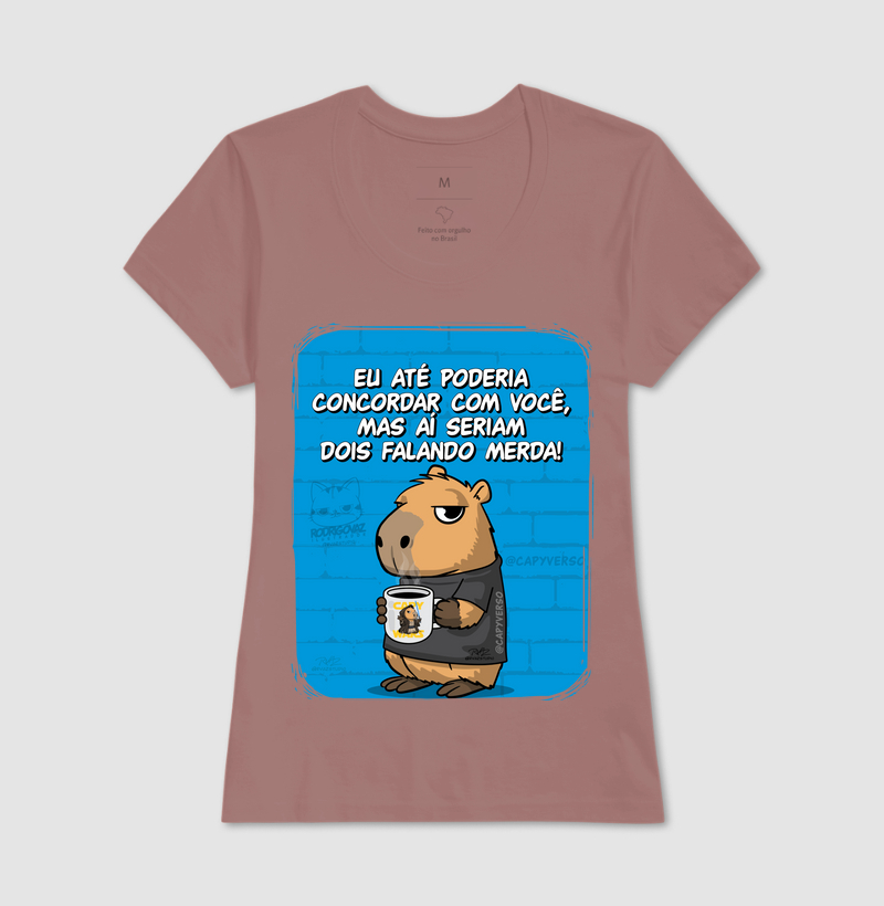Camiseta Capivara Falando Merda - Imagem 17