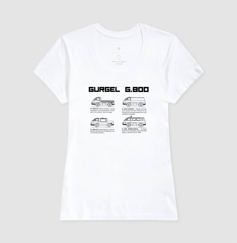 Camiseta Gurgel G-800 | AMMAR - Imagem 3