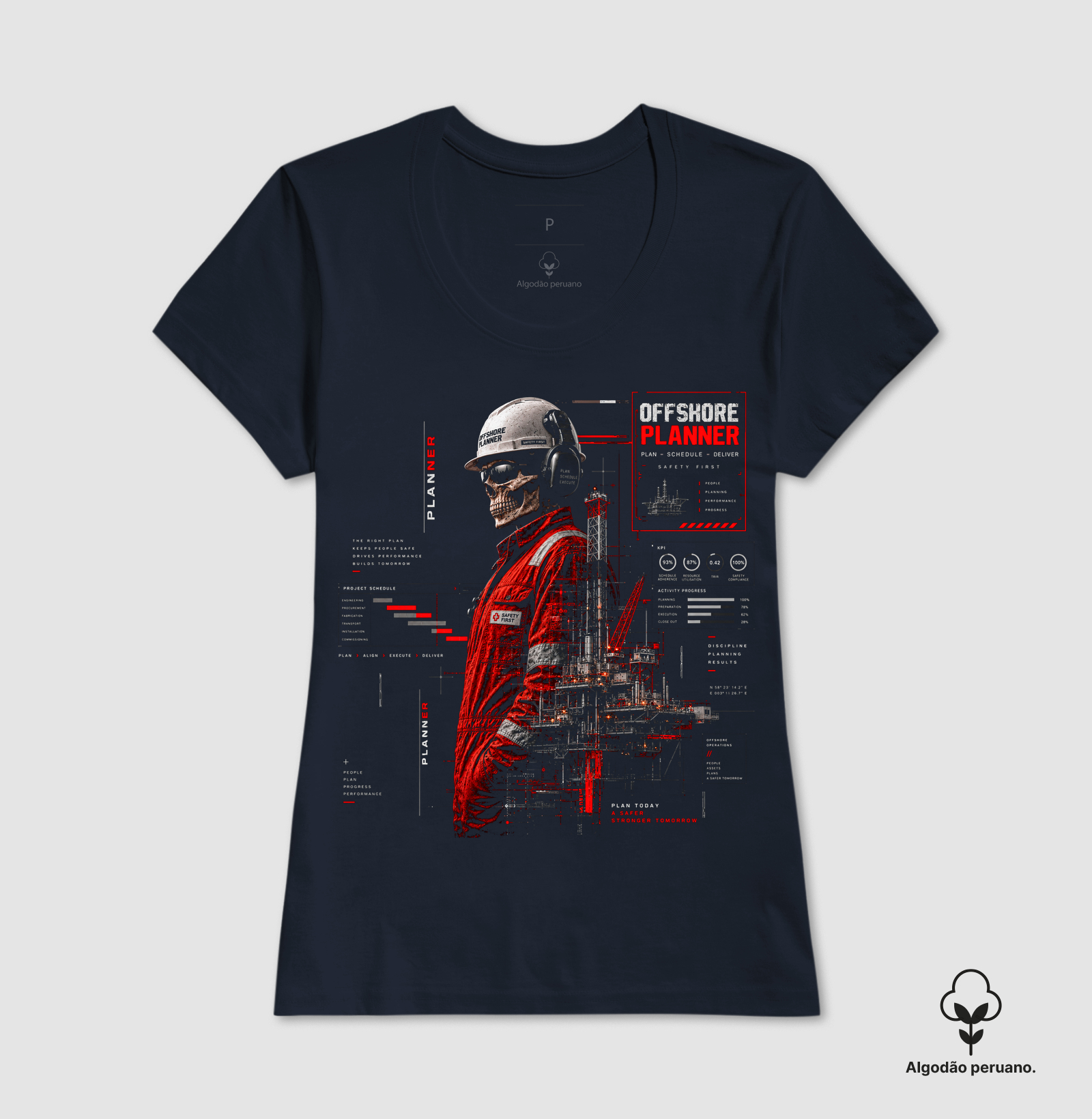 Offshore Planner Skull Homem - Imagem 5