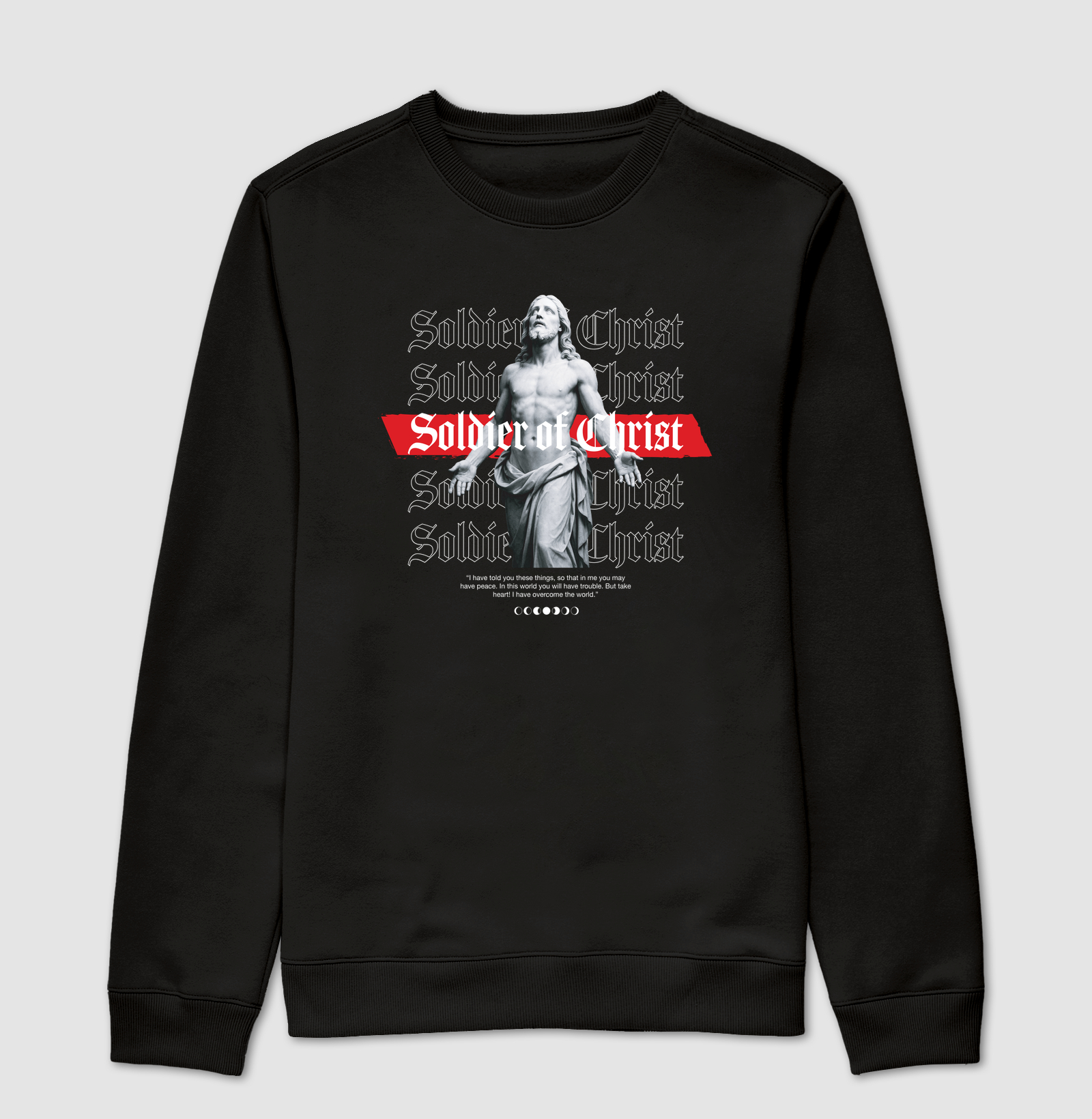 Regata Soldier of Christ Black - Imagem 2