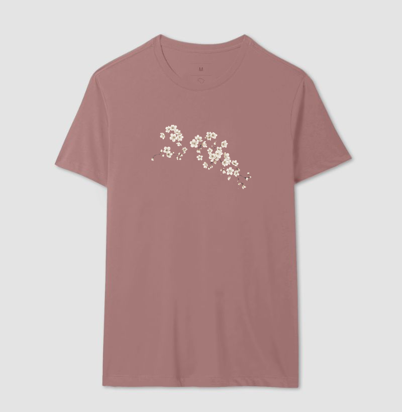 Camiseta Flores de Sakura - Imagem 11