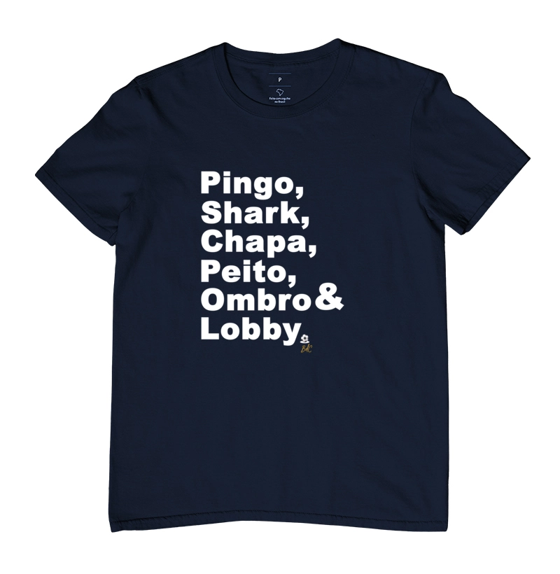 Pingo Shark Chapa Peito Ombro Lobby Futevôlei - Imagem 6