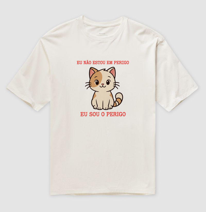 Eu Não Estou em Perigo, Eu Sou o Perigo - Gatinho Fofo - Imagem 4