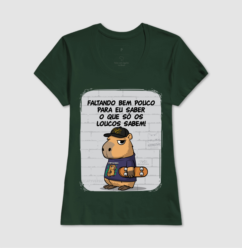 Camiseta Capivara só os loucos - Imagem 13