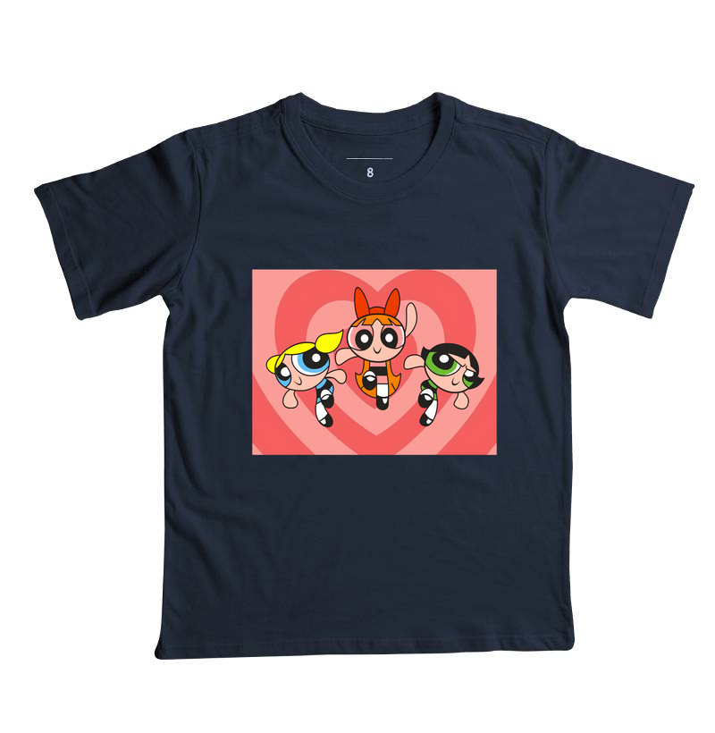 Camisa das meninas Super Poderosas - Imagem 3