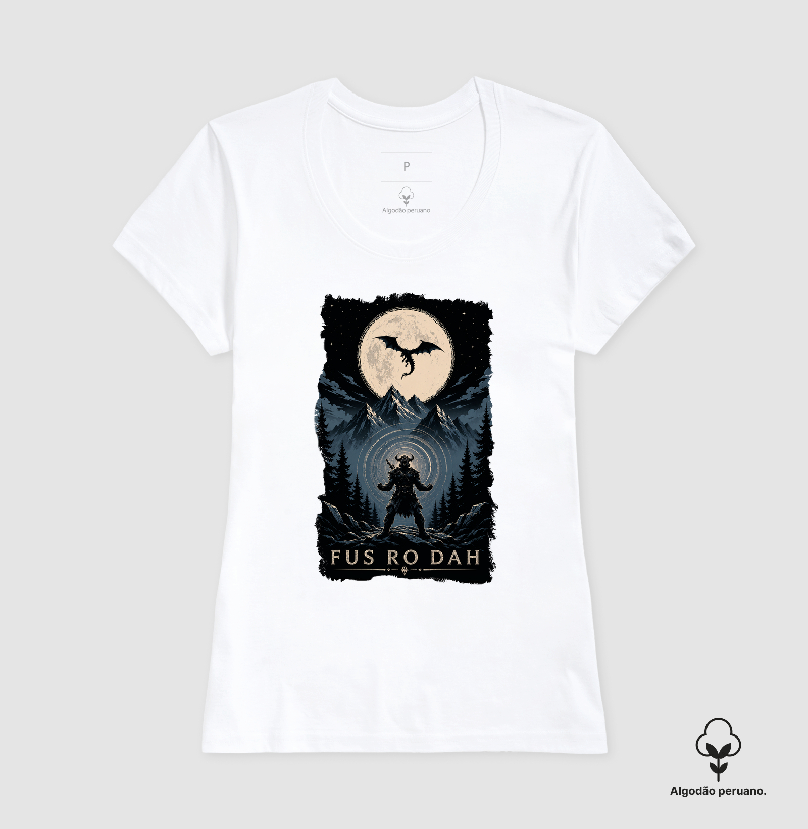 Camiseta - "Fus Ro Dah!" - Imagem 5