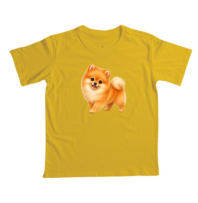 Pomerânia (Spitz Alemão) Laranja - Desenho Animado - Imagem 4