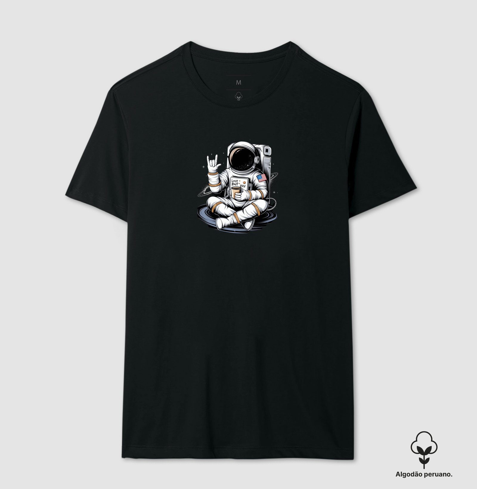 Lost But Zen - Camiseta Algodão Peruano