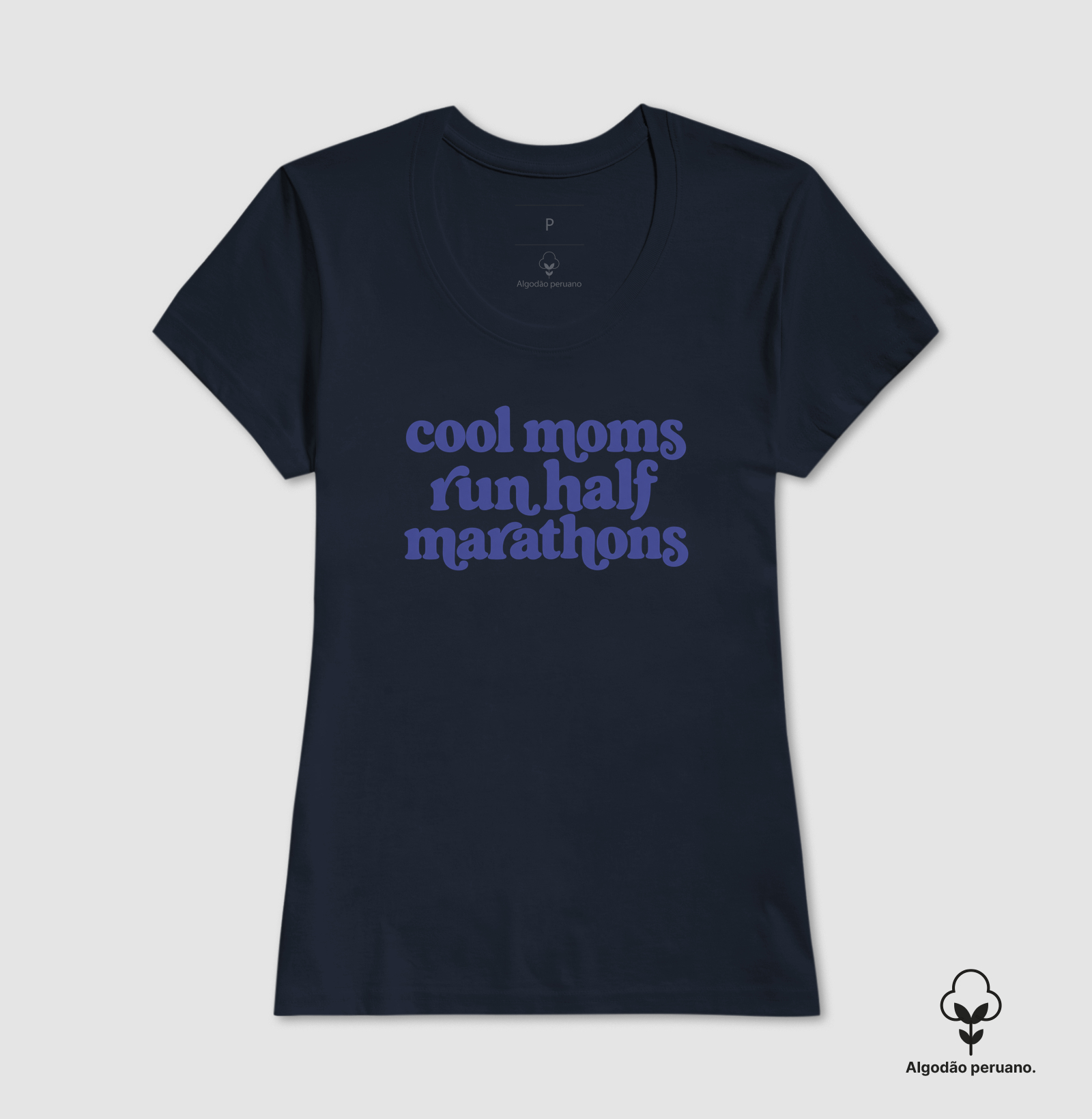 Camiseta Algodão Peruano Meia Maratona - Cool Moms Run Half Marathons - Imagem 7