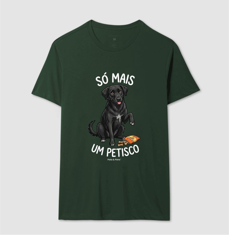 CAMISETA VIRA-LATA PRETO PETISCO - Imagem 12