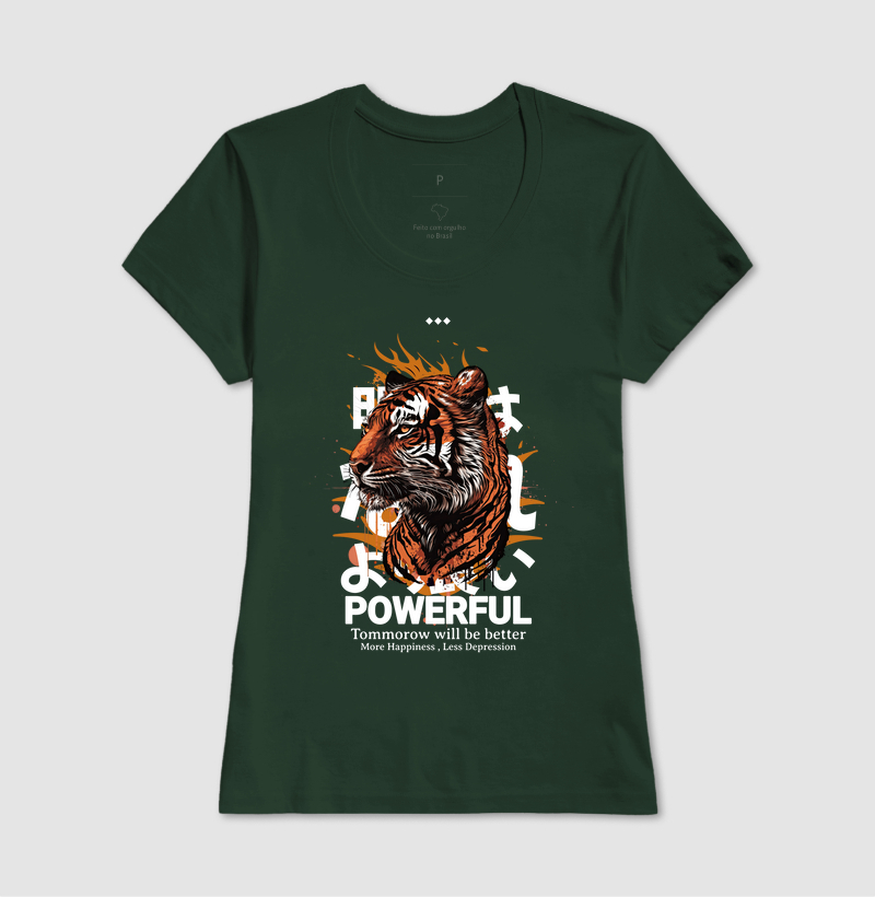 Camiseta Tigre Powerful - Imagem 11