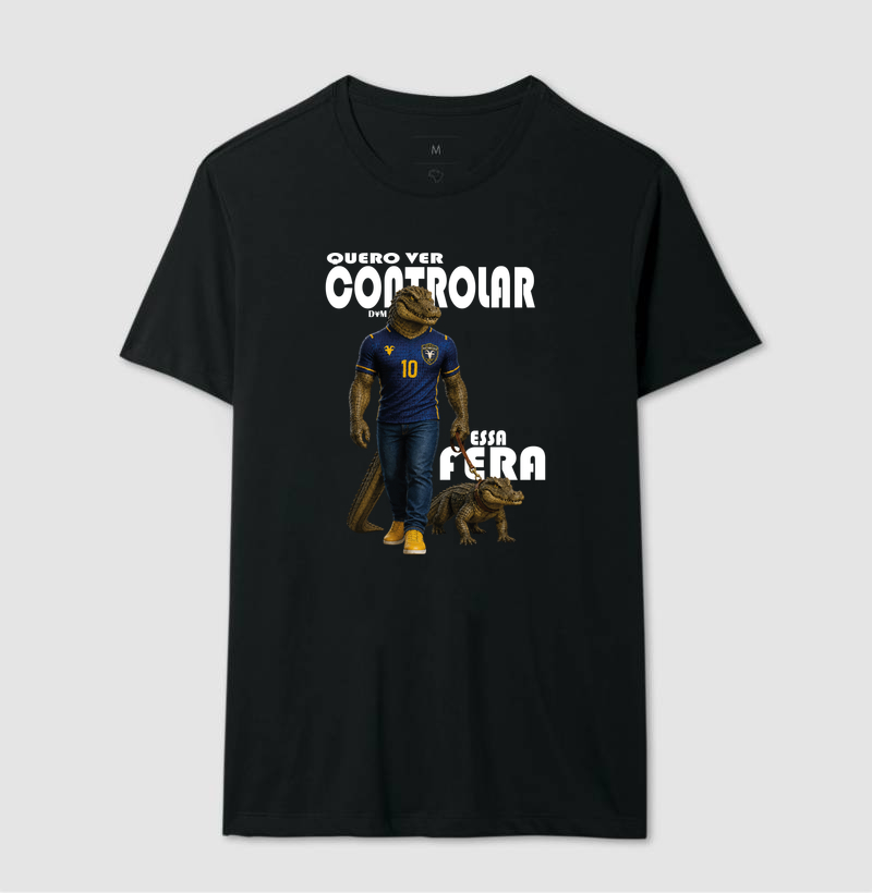 Especial Dia dos Pais (pet) - Camiseta Quero Ver Controlar Essa Fera - Imagem 4