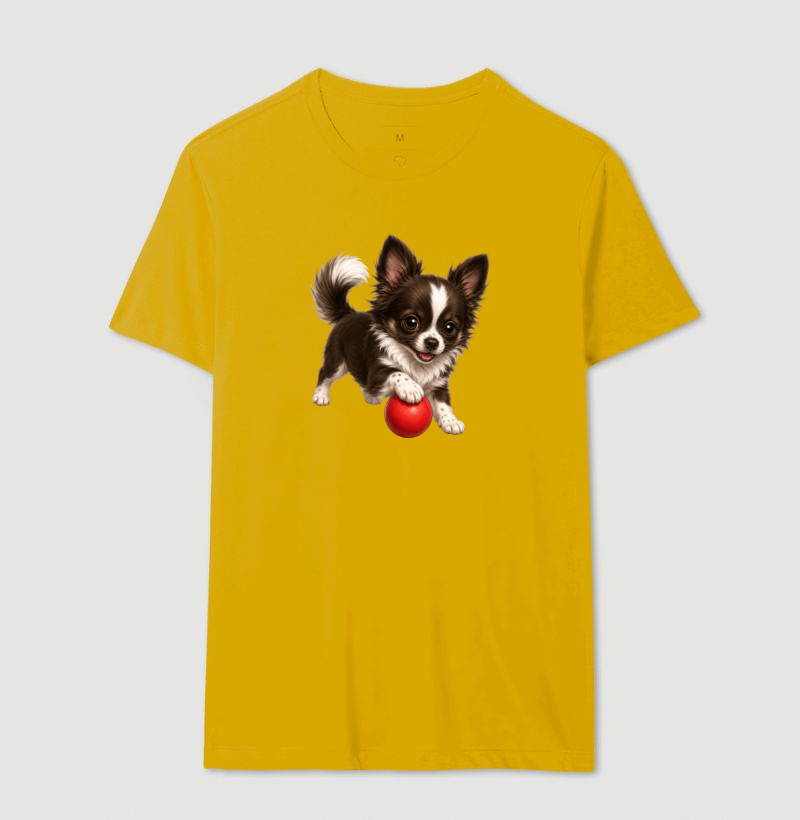 Chihuahua Pelo Longo Marrom - Desenho Animado - Imagem 14