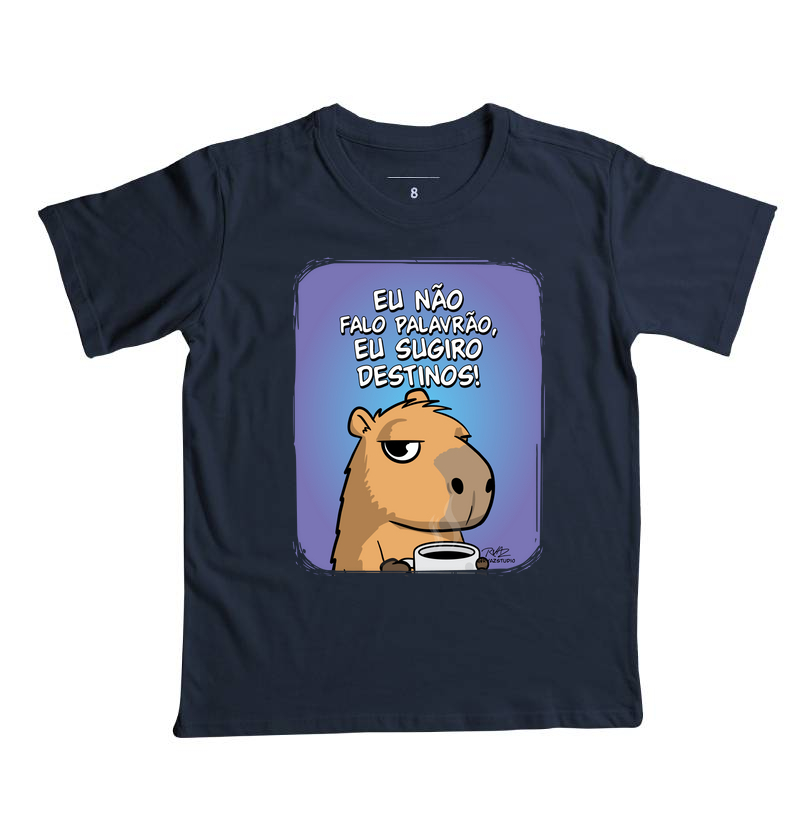 Camiseta Capivara Sugiro Destinos - Imagem 5