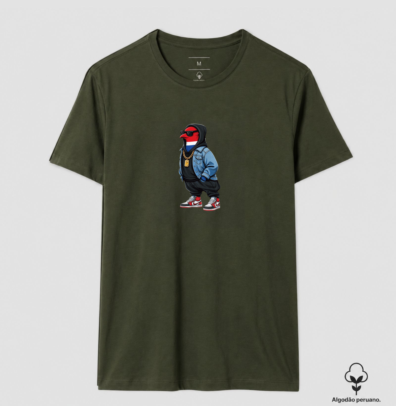 Essa estampa é puro estilo das ruas — com atitude que domina o visual streetwear! Vista essa camiseta e mostre que você tem flow, estilo e atitude em cada passo. - Imagem 9