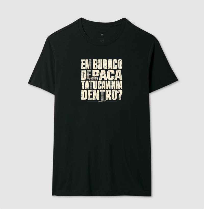 Camiseta Tatu Caminha Dentro | Humor Nordestino - Imagem 2
