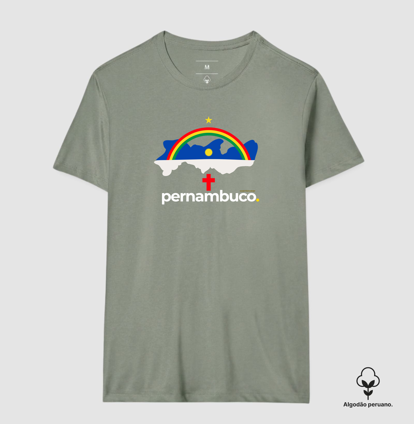 Camiseta PERNAMBUCO (versão colorida) | OxenteWear - Imagem 7