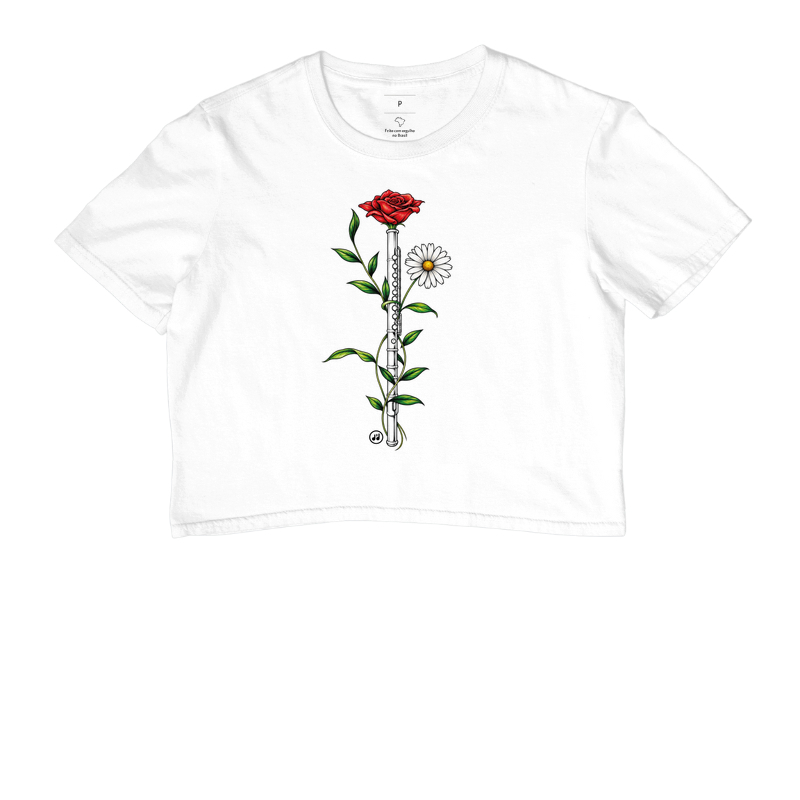 Flauta Transversal e Flores - Imagem 3